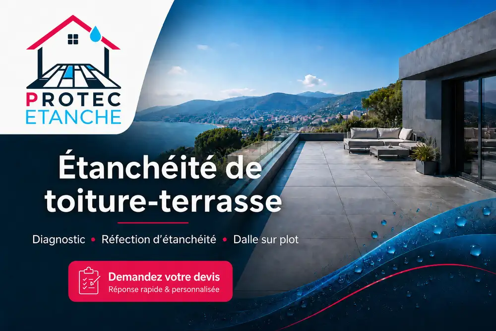Fuite sur une toiture-terrasse : quels signes doivent vous alerter ?