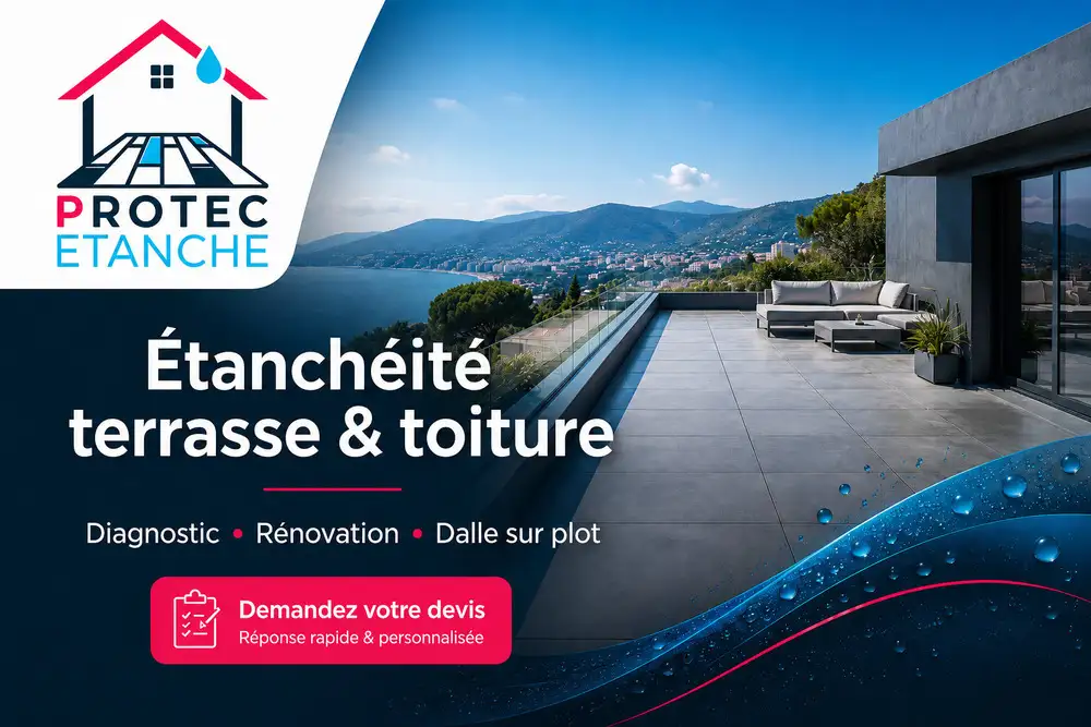 Toiture-terrasse qui fuit : causes, signes et solutions d��tanch�it�