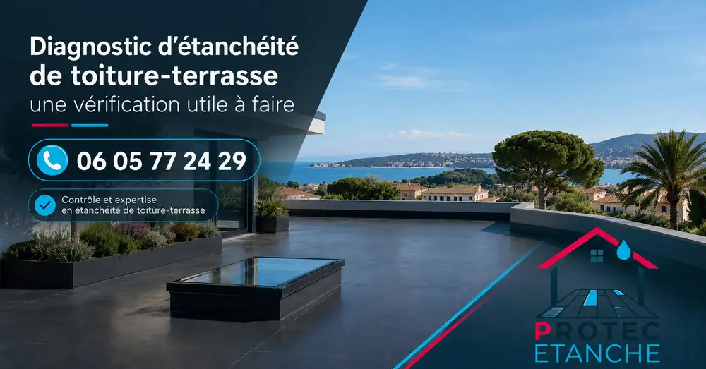 Diagnostic d��tanch�it� de toiture-terrasse : une v�rification utile � faire