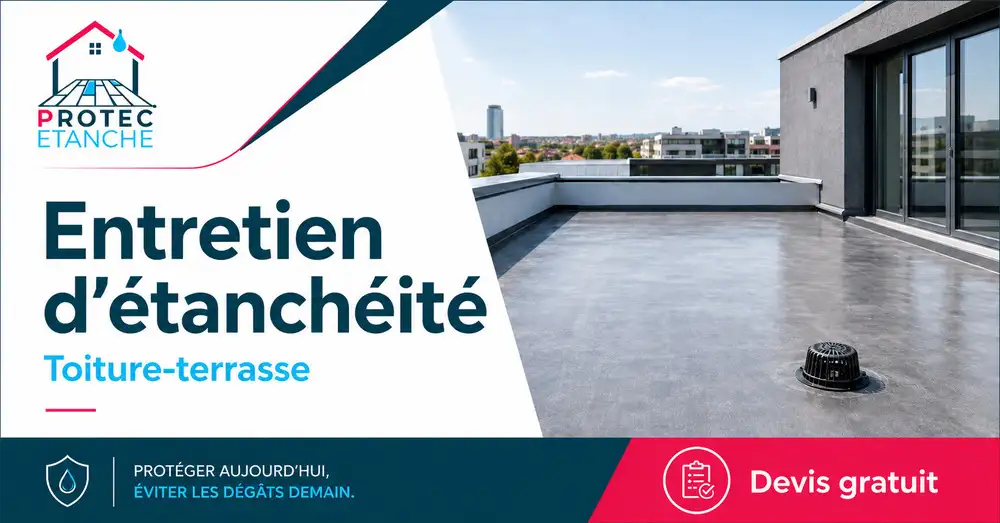 �tanch�it� toiture-terrasse : pourquoi l�entretien r�gulier est indispensable ?